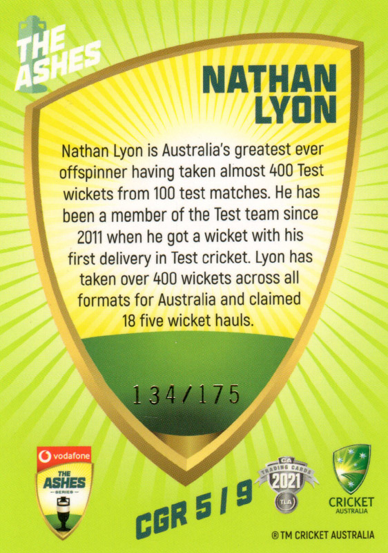 Nathan Lyon back