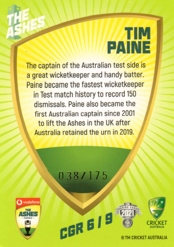Tim Paine back