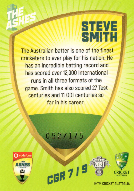 Steve Smith back