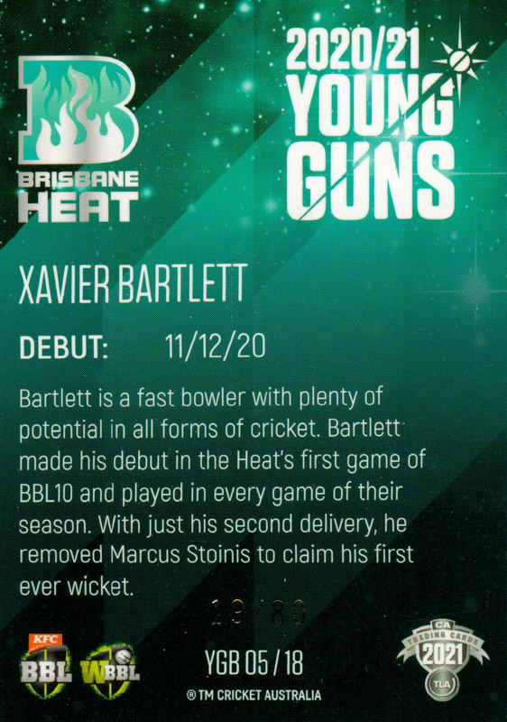 Xavier Bartlett back