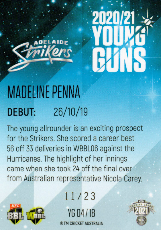 Madeline Penna back