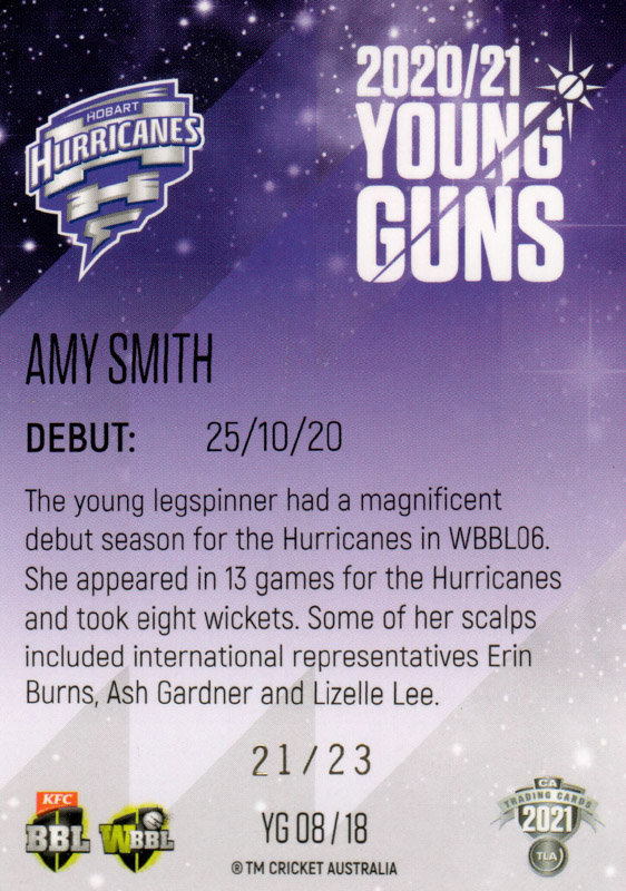 Amy Smith back