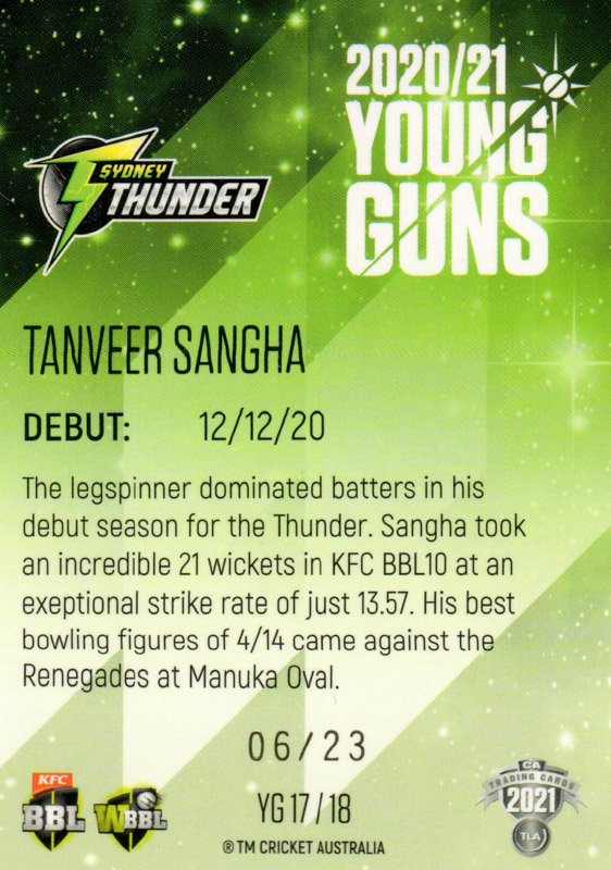 Tanveer Sangha back