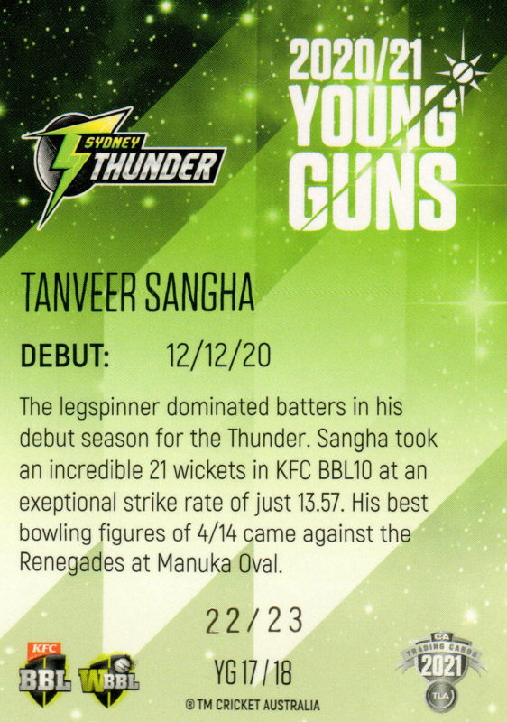 Tanveer Sangha back