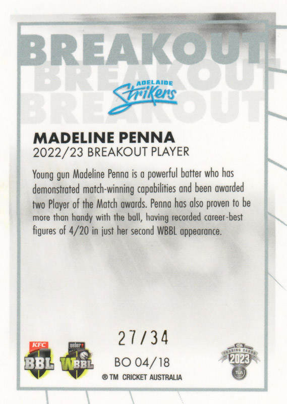 Madeline Penna back
