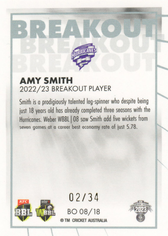 Amy Smith back
