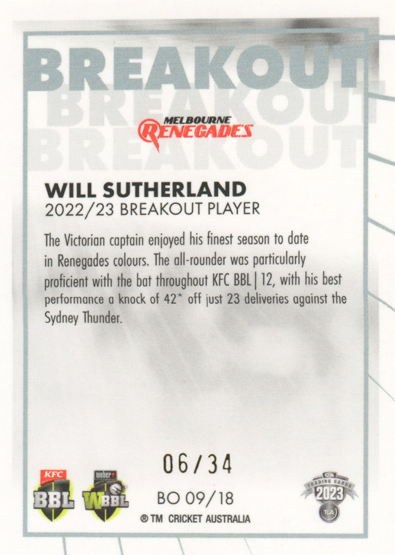 Will Sutherland back