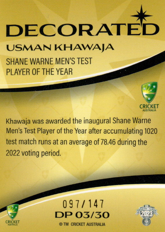 Usman Khawaja back