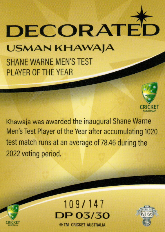 Usman Khawaja back
