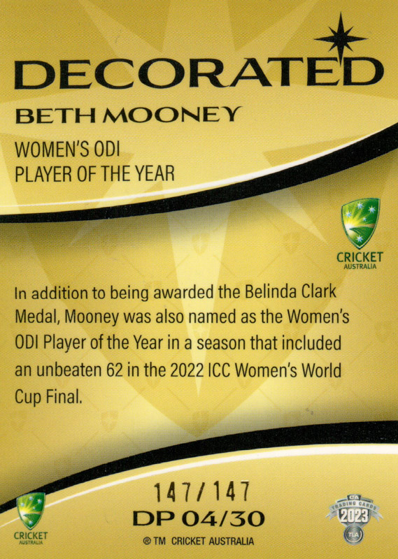 Beth Mooney back