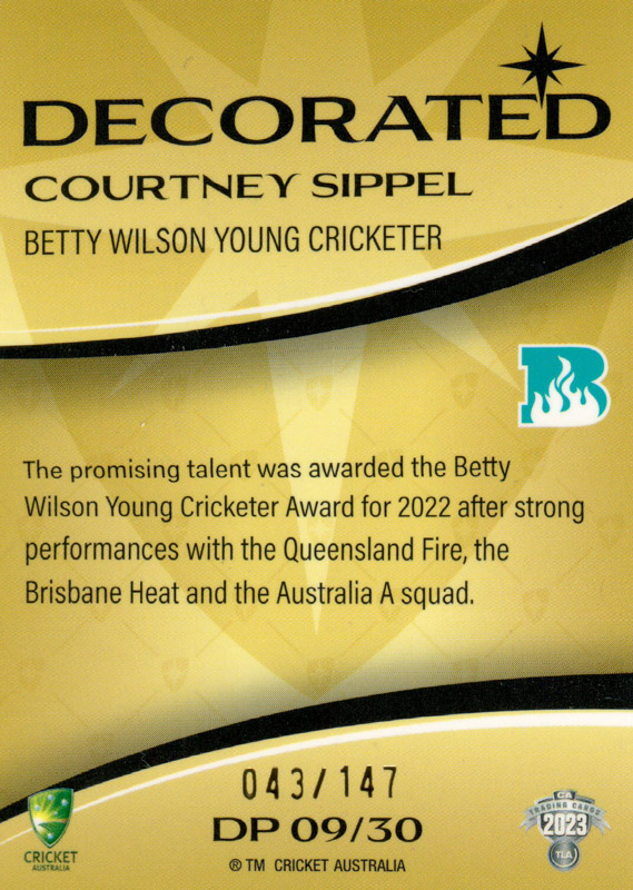 Courtney Sippel back
