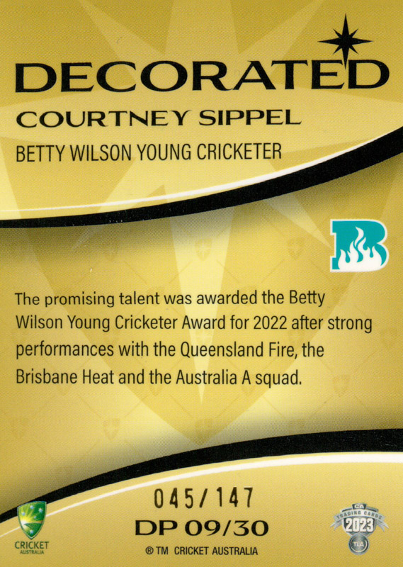Courtney Sippel back