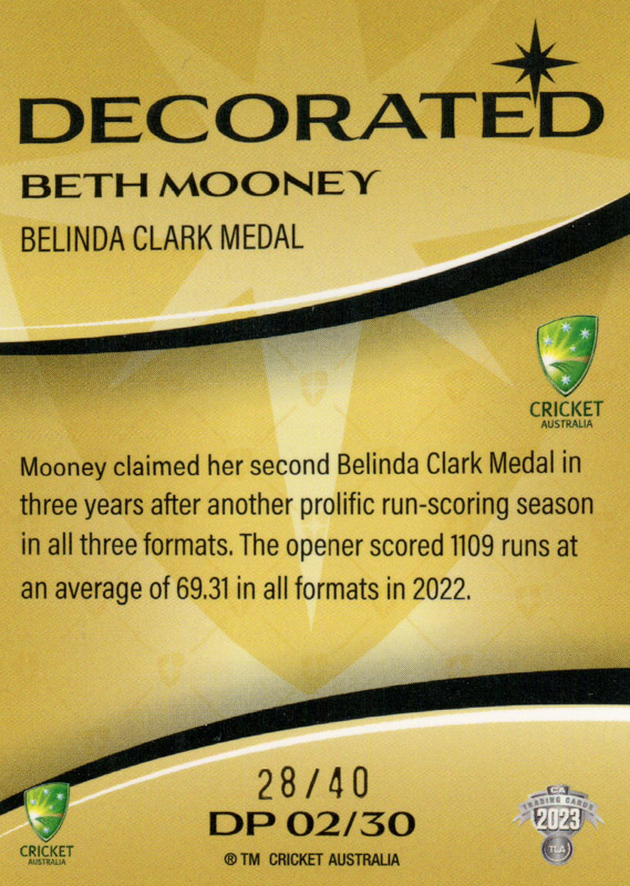 Beth Mooney back