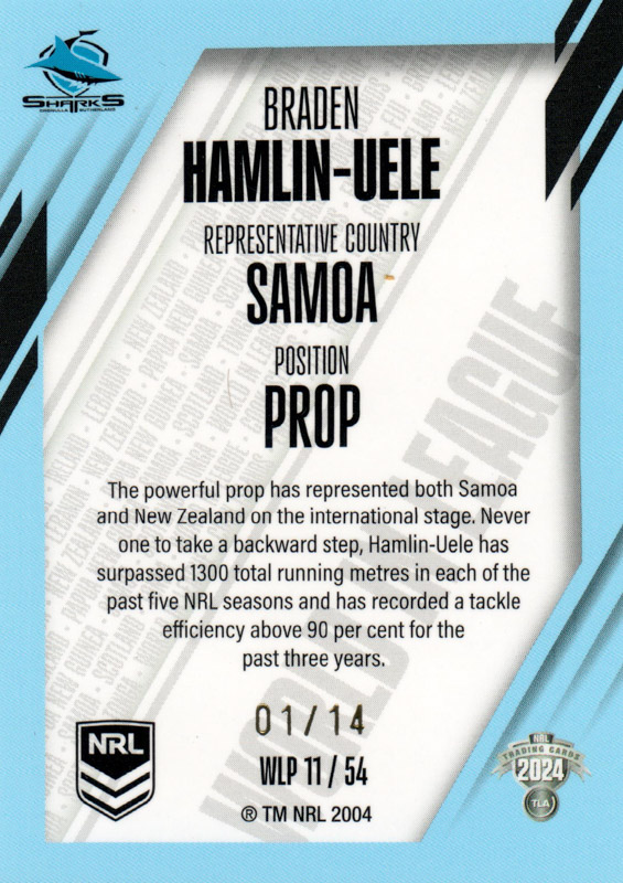 Braden Hamlin-Uele back