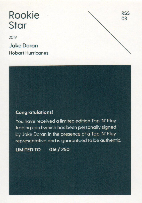 Jake Doran back