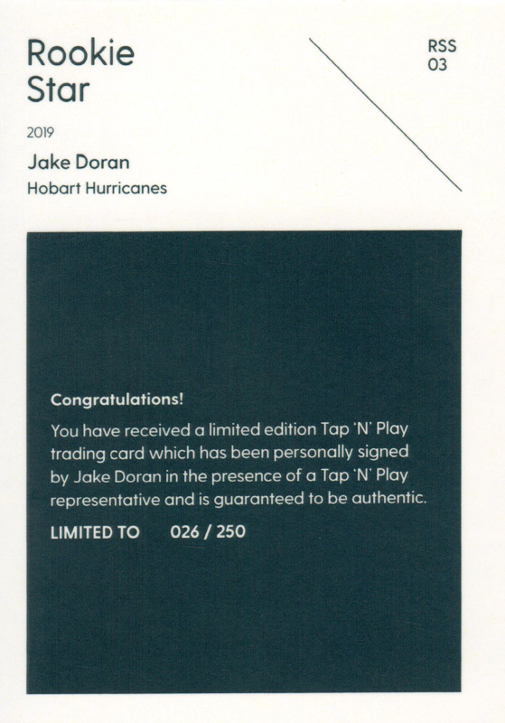 Jake Doran back