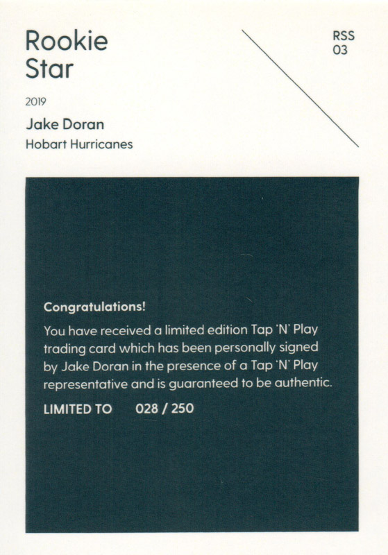 Jake Doran back