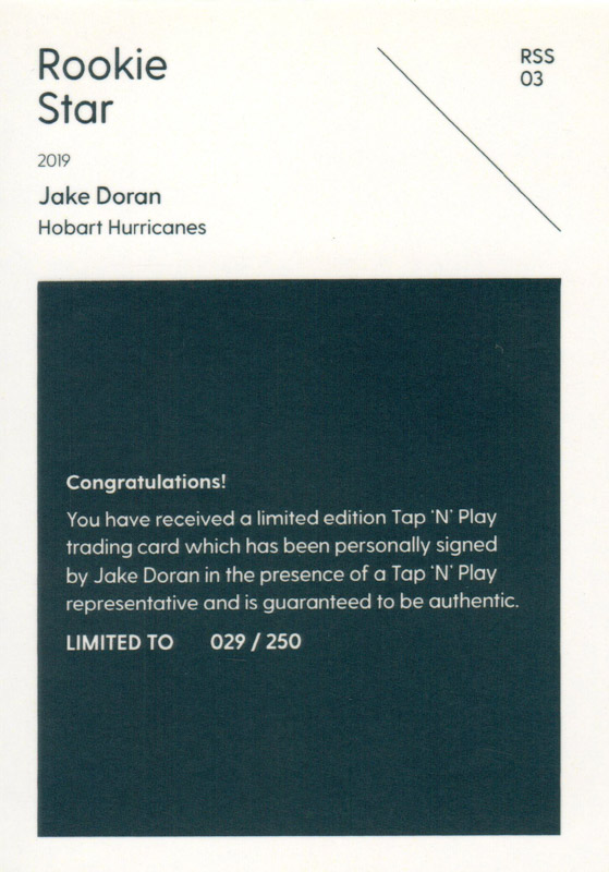 Jake Doran back