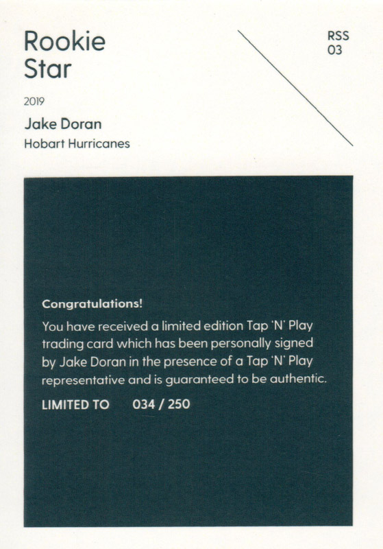 Jake Doran back