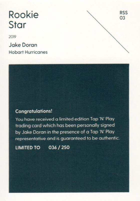 Jake Doran back