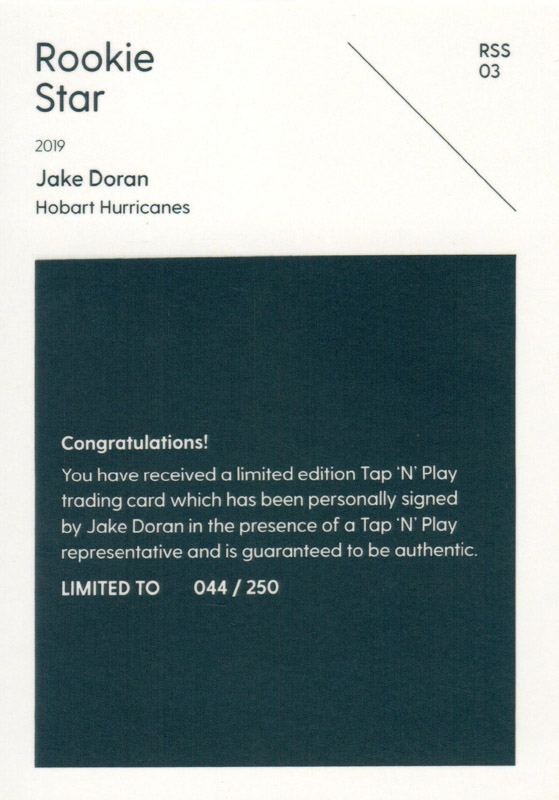 Jake Doran back