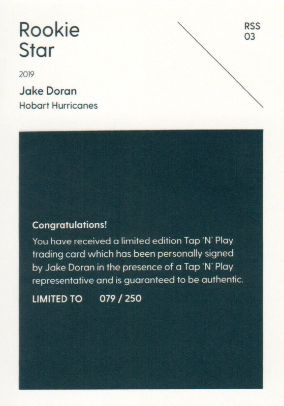 Jake Doran back