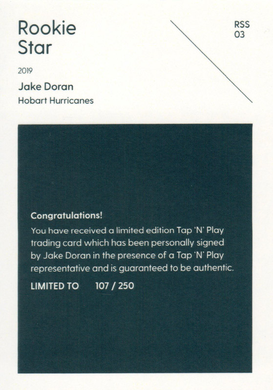 Jake Doran back