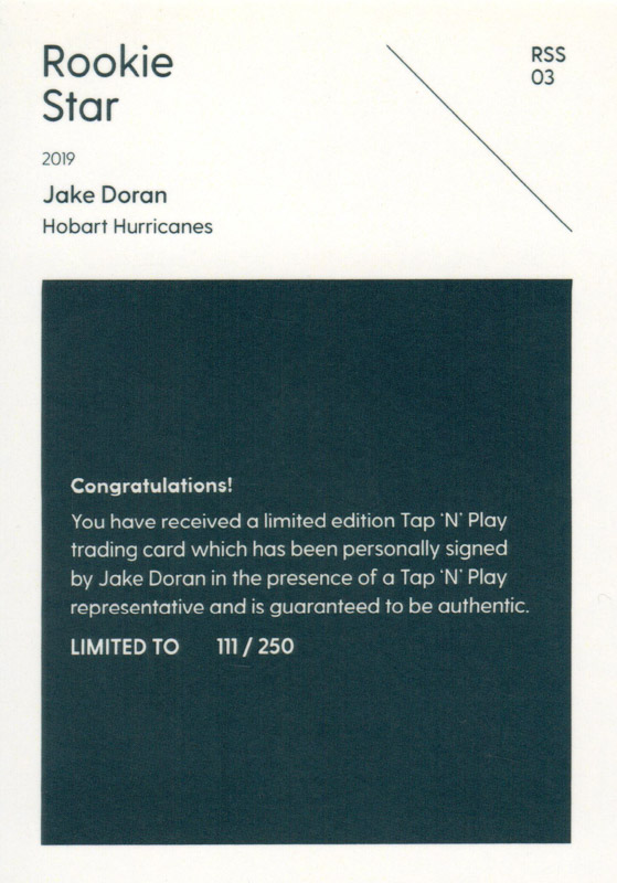 Jake Doran back