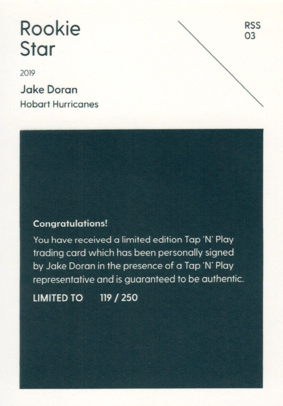 Jake Doran back