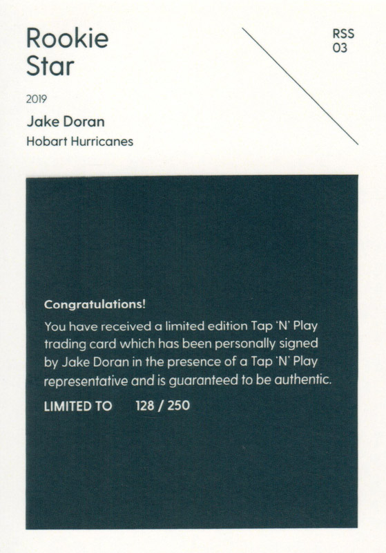 Jake Doran back