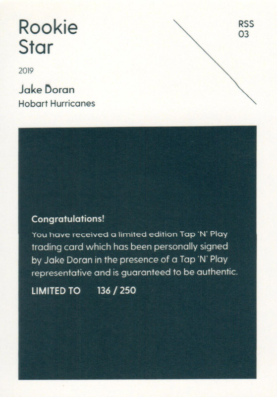 Jake Doran back