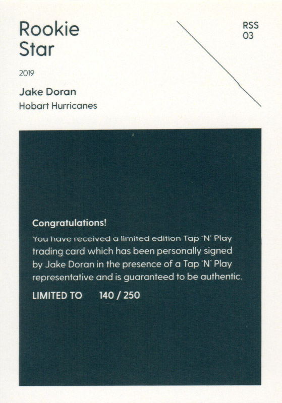 Jake Doran back