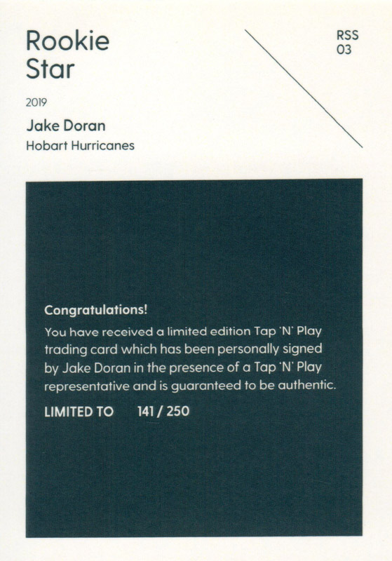 Jake Doran back