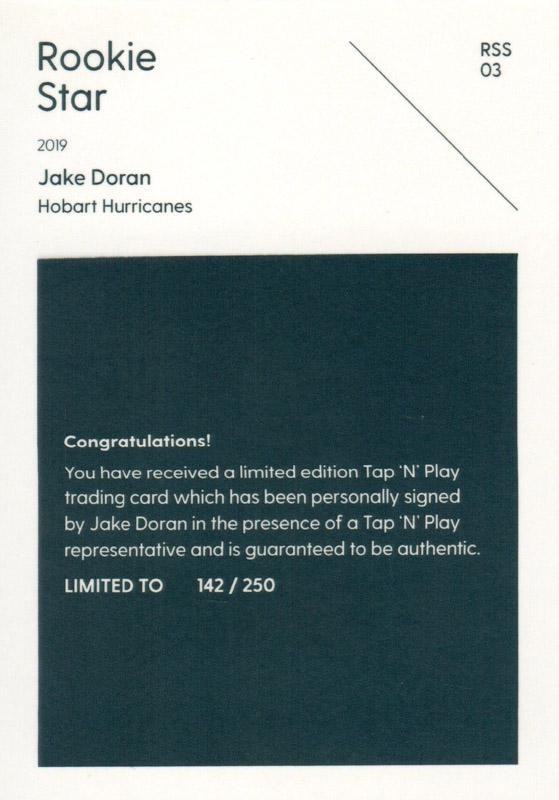 Jake Doran back