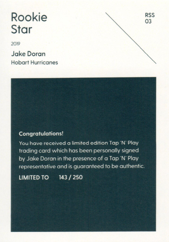 Jake Doran back