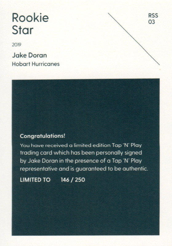 Jake Doran back