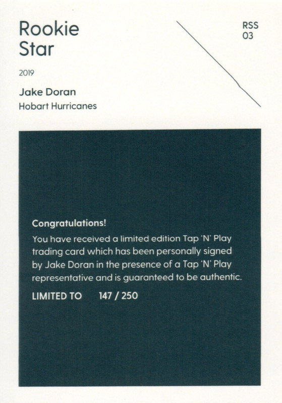Jake Doran back