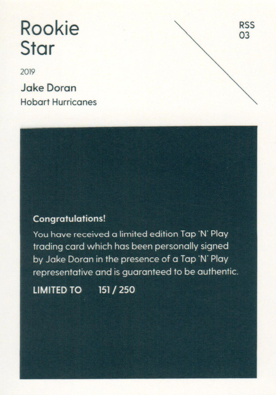 Jake Doran back
