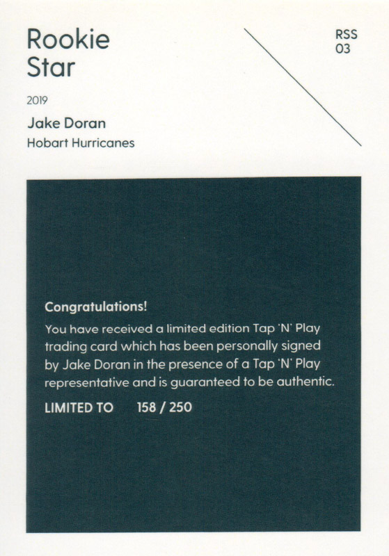 Jake Doran back
