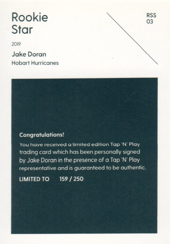 Jake Doran back