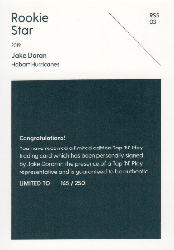 Jake Doran back