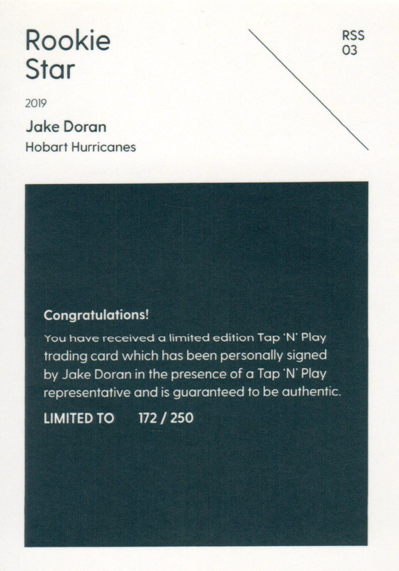 Jake Doran back