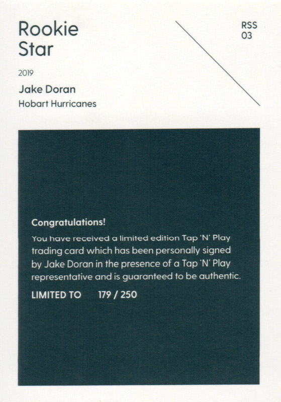 Jake Doran back