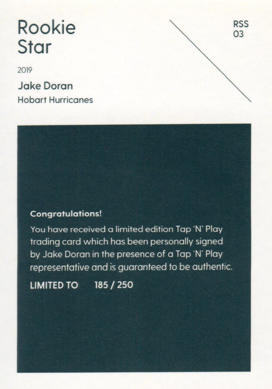 Jake Doran back