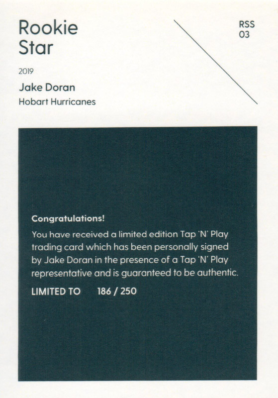 Jake Doran back