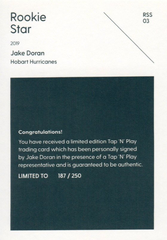 Jake Doran back