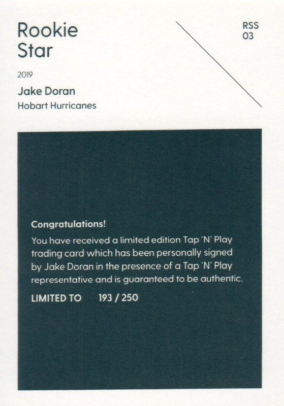 Jake Doran back