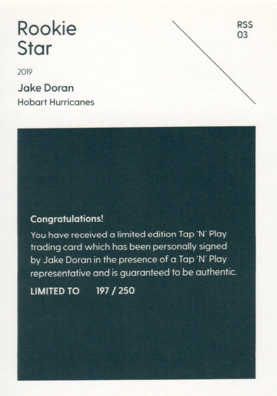 Jake Doran back