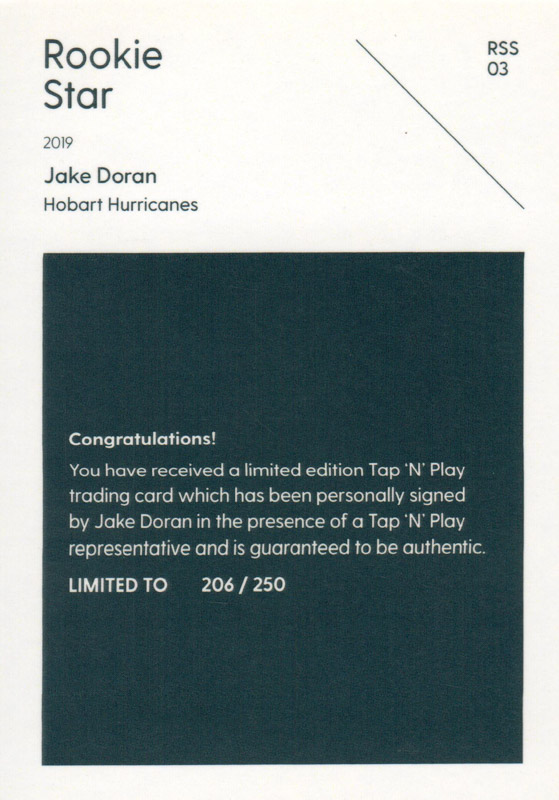 Jake Doran back