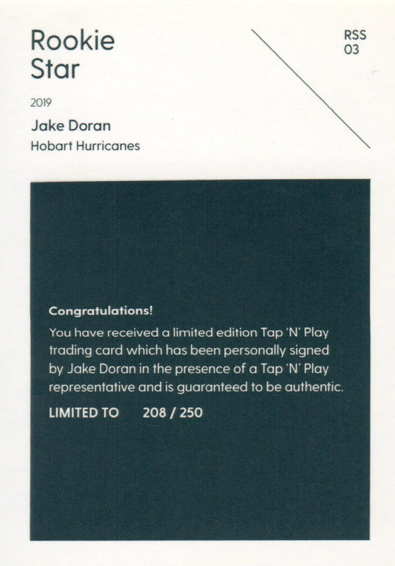 Jake Doran back
